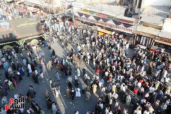 توافد المحتفلين توافد المحتفلين