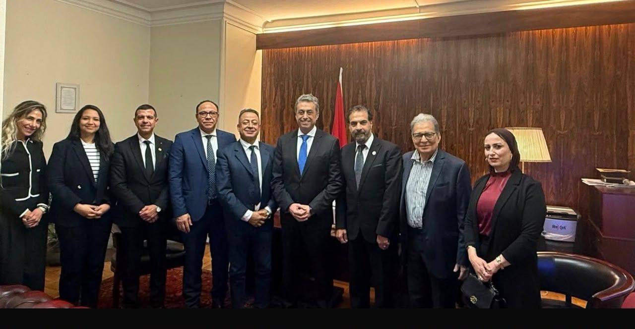 أبناء الجالية المصرية في النرويج يلتقون السفير محمود عمر في أوسلو ويبحثون آفاق التعاون الثقافي والاستثماري والمجتمعي أبناء الجالية المصرية في النرويج يلتقون السفير محمود عمر في أوسلو ويبحثون آفاق التعاون الثقافي والاستثماري والمجتمعي