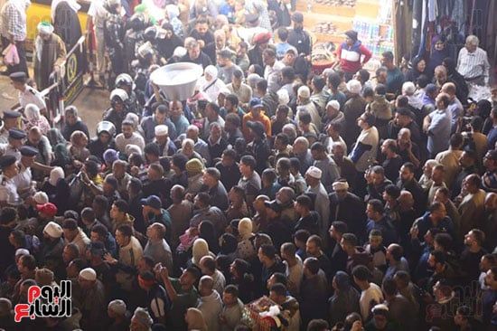 زحام شديد بمولد السيد البدوي