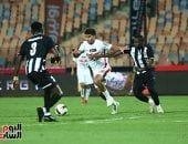 الزمالك ينهى الشوط الأول متقدما على الجيش الرواندى بهدف أحمد شريف.. صور
