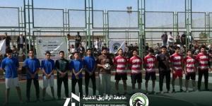 جامعة الزقازيق الأهلية تطلق دورى كرة القدم بمباراة ودية افتتاحية :اليوم السابع