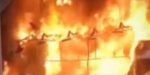 اندلاع حريق داخل مطعم شهير إثر انفجار أسطوانة بوتاجاز بحدائق القبة :اليوم السابع