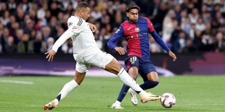 موعد مباراة ريال مدريد وبرشلونة في الكلاسيكو 2026.. التوقيت والقنوات الناقلة