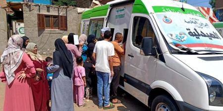 الصحة تقدم 5667 خدمة طبية مجانية لأهالي جزيرة الوراق عبر 6 قوافل أسبوعية