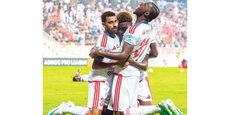دومبيا: أطمح لتجاوز حاجز الـ 6 أهداف مع الشارقة والمنافسة على لقب الدوري