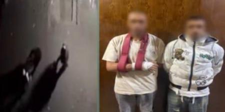 القبض على شخص ونجله لتعديهما بالضرب والسب على زوجته في الجيزة
