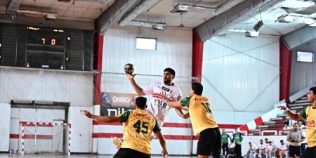الزمالك يفوز على المعادي 25-19 في افتتاح دوري المحترفين لكرة اليد