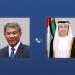 عبدالله بن زايد ووزير خارجية ماليزيا يبحثان هاتفياً العلاقات الثنائية والمستجدات الإقليمية