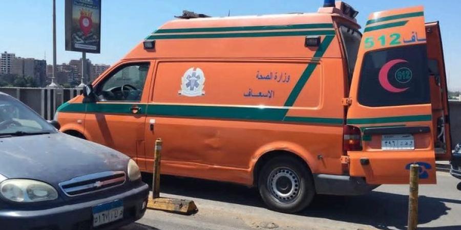 إصابة شخصين في تصادم تروسيكل وموتوسيكل بطريق نزة البوص في سوهاج