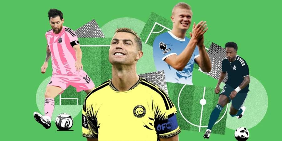 نجوم الكرة الأعلى دخلا في 2026.. رونالدو ملكاً وميسي وصيفاً