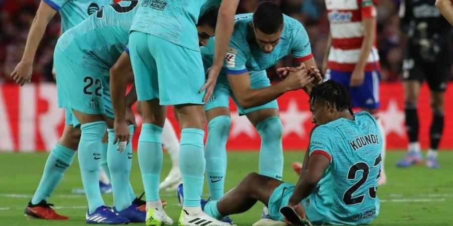 برشلونة ينتظر تطور إصابة إسبارت وكوندي قبل الكلاسيكو