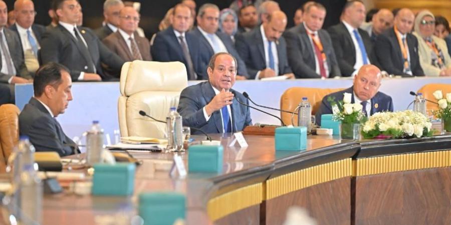السيسي: الأمن القومي العربي لا يتجزأ واستقرار الأشقاء في الخليج أمر يخص مصر