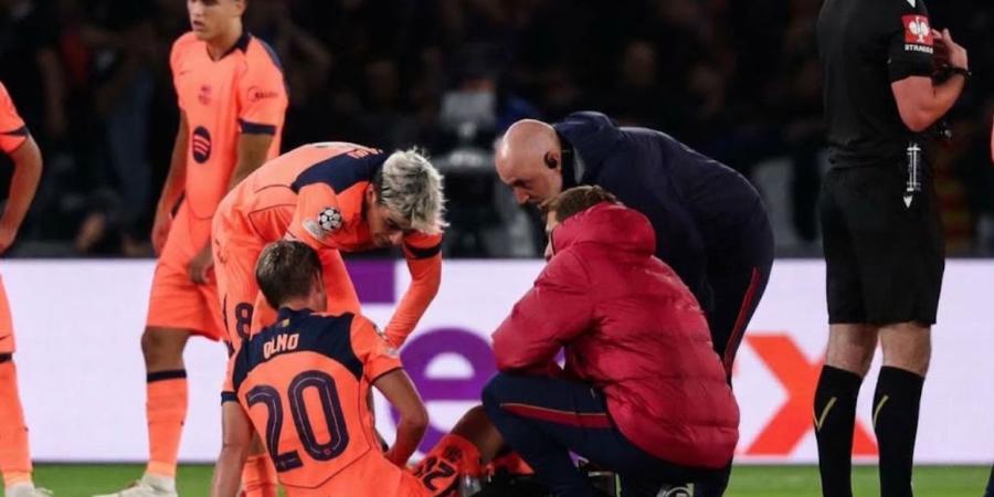قبل الكلاسيكو.. برشلونة يعلن رسمياً مدة غياب داني أولمو عن الملاعب