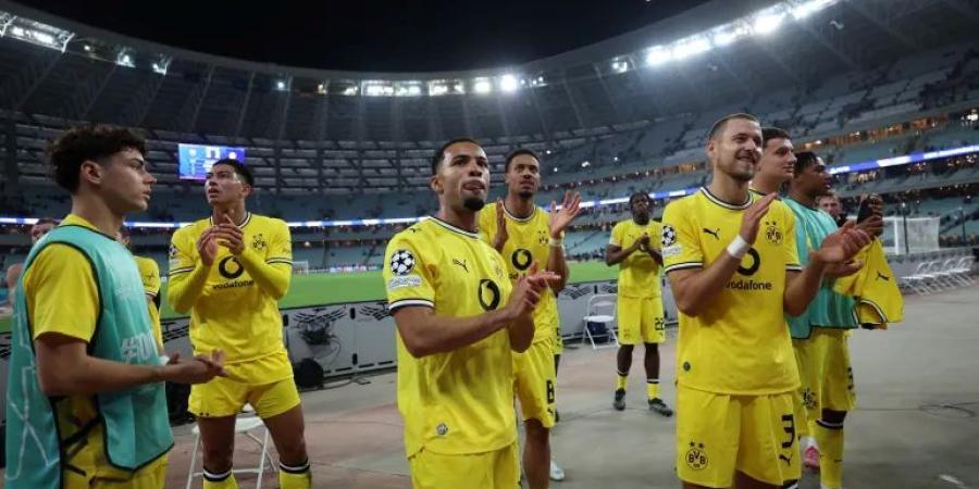 لاعبو دورتموند يرفضون الاستحمام في ملعب باكو لأسباب احترازية