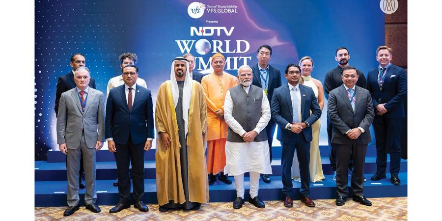 ذياب بن محمد بن زايد يترأس وفد دولة الإمارات في قمة «NDTV» العالمية 2026 في نيودلهي