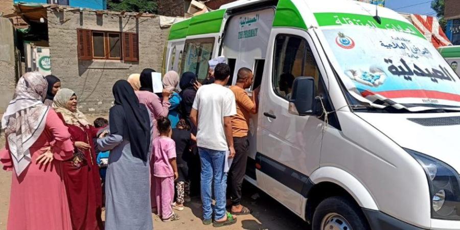 الصحة تقدم 5667 خدمة طبية مجانية لأهالي جزيرة الوراق عبر 6 قوافل أسبوعية