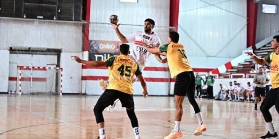 الزمالك يفوز على المعادي 25-19 في افتتاح دوري المحترفين لكرة اليد