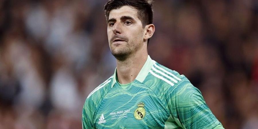ريال مدريد يعلن إصابة كورتوا واستبعاده من الكلاسيكو أمام برشلونة