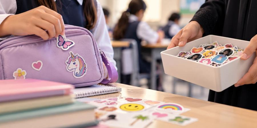 مدارس تمنع الملصقات غير المعتمدة وتُلزم الكوادر بمصادرتها فوراً
